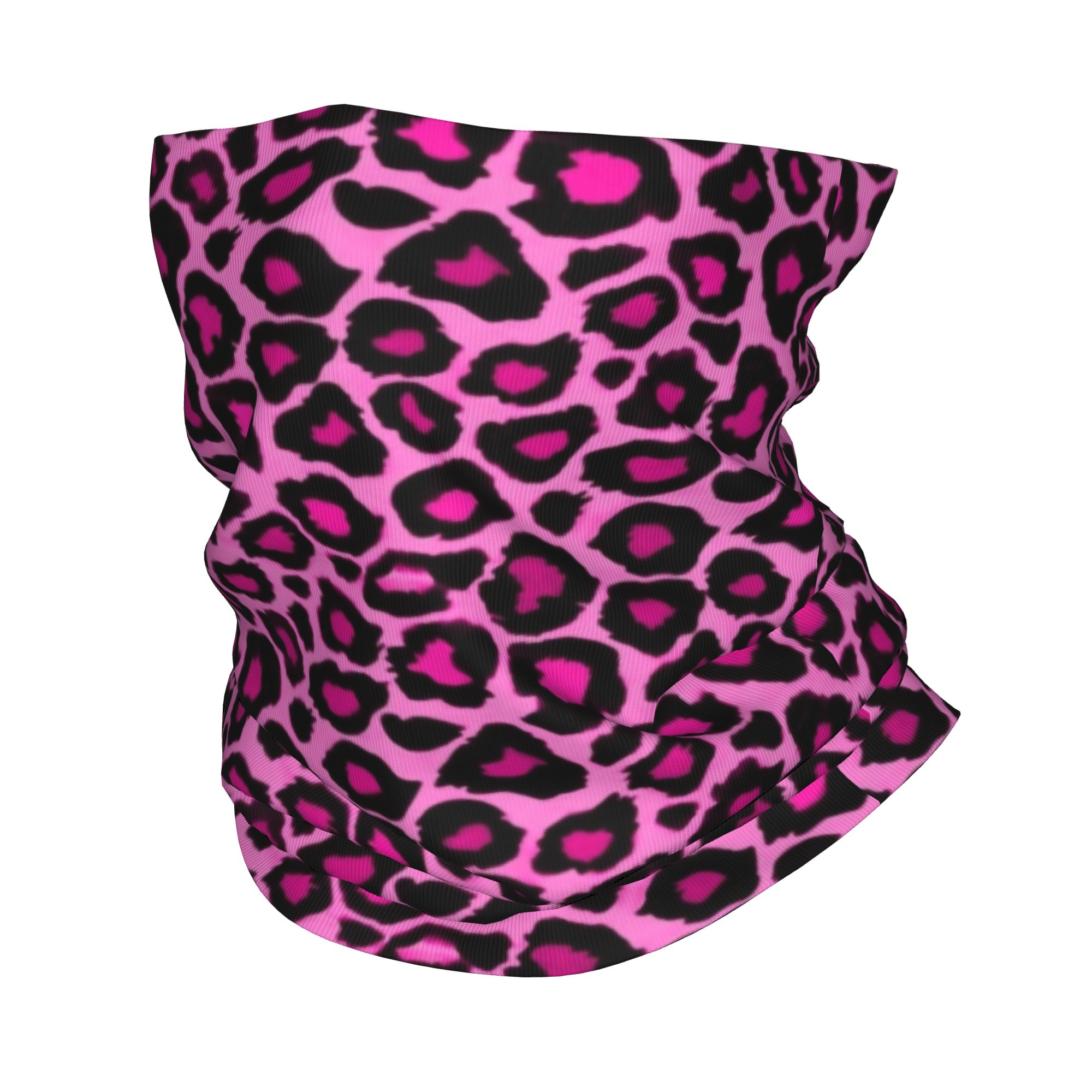 Neck Gaiter Face Cover - Cache-cou bandana en peau de léopard