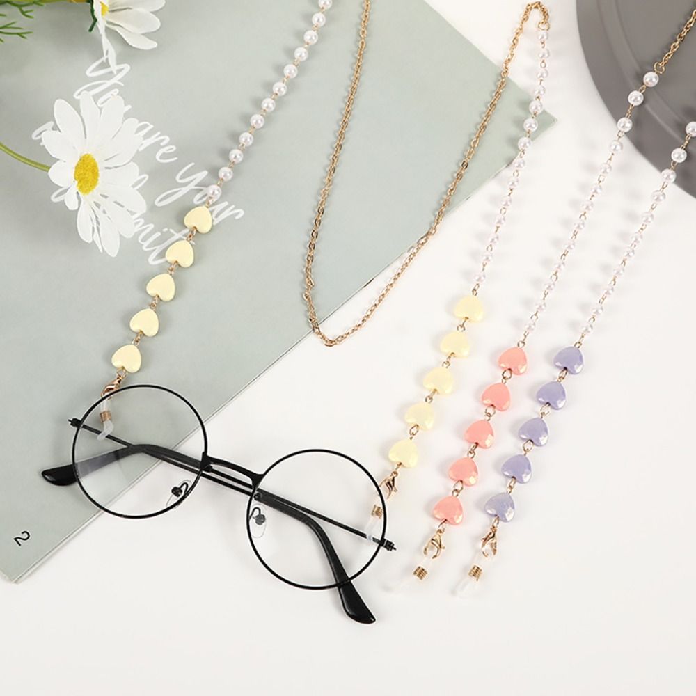 Chaîne de lunettes perlée tend - Mask Chain Holder avis et prix