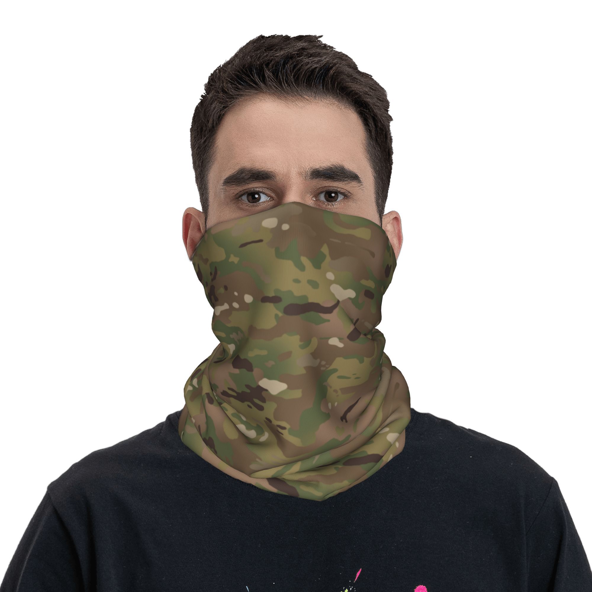 Modèle de Camouflage militaire - Neck Gaiter Face Cover avis et prix